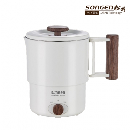 【SONGEN 松井】雙電壓多功能旅行便攜式摺疊蒸煮鍋/快煮壺/電火鍋/電蒸鍋 SG-D725