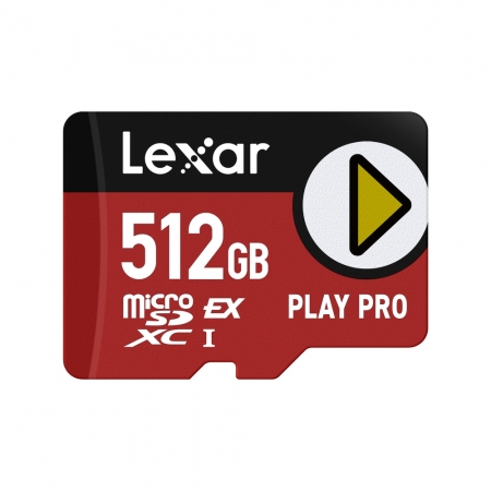 Lexar 雷克沙 512G PLAY PRO Express microSD EX 超高速記憶卡 任天堂NS2專用 記憶卡（LX-PLAYPRO-512G）