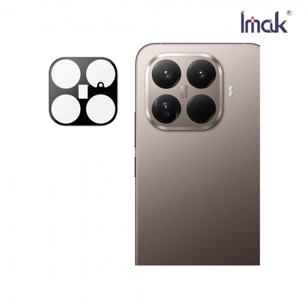 Imak Xiaomi 小米 15T Pro 鏡頭玻璃貼（一體式）（纖薄透明版/曜黑版） 奈米吸附