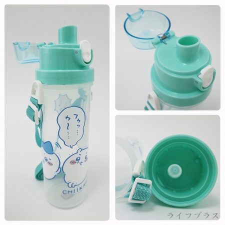 吉伊卡哇-靈巧直飲水壺-500ml-藍-2支