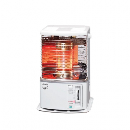 【日本 TOYOTOMI】適用3-5坪 傳統多廣角反射式煤油暖爐/電暖器 RS-H2924-TW 珍珠白