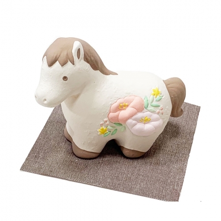 【龍虎堂】馬年陶瓷手作擺飾－ilo馬（牛奶白-11-354A）6折/售價已是折扣價
