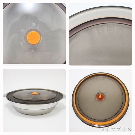 LINOX三格密封304不鏽鋼餐盤-21.5cm-大-2入