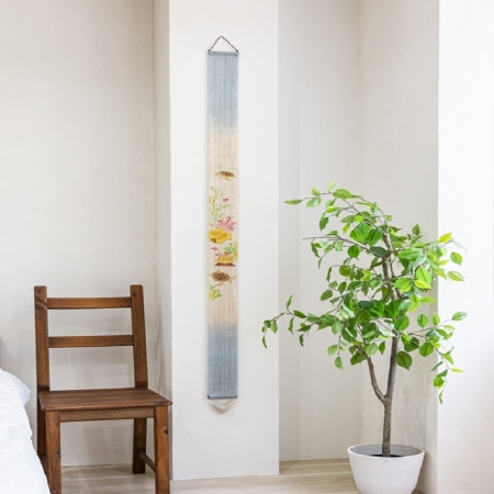 京都手繪細亞麻吊飾-森林保護系列-珊瑚海（Ts-836） 限時85折/售價已是折扣價