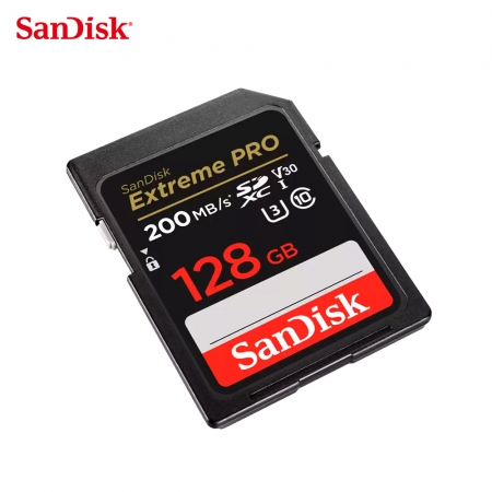 SanDisk Extreme PRO SDXC 128G 相機記憶卡 V30 U3 190MB 專業攝影高速記憶卡（SD-SDXXD-128G）