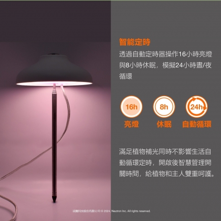 【Osram 歐司朗】3入組 萃享 USB LED植物生長燈 植物燈（可伸縮調整 USB通電）