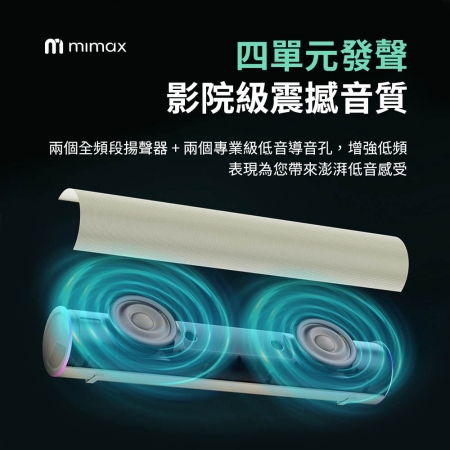 mimax 環繞桌面音箱