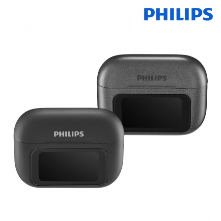 【PHILIPS 飛利浦】觸控螢幕藍牙耳機 TAT2630 / 旗艦級 / 觸控螢幕充電盒