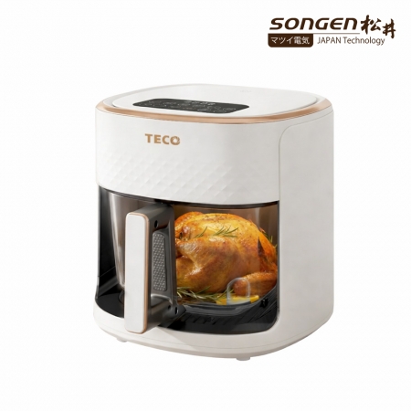 【TECO 東元】3D熱旋智能玻璃廚藝氣炸鍋 XYFYB4501