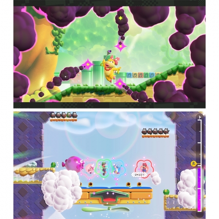 NS2 任天堂《 超級瑪利歐兄弟 驚奇 ＋ 同遊鈴鈴公園 》實體卡帶 中文版 遊戲片（NS2-MARIO-W-ED）