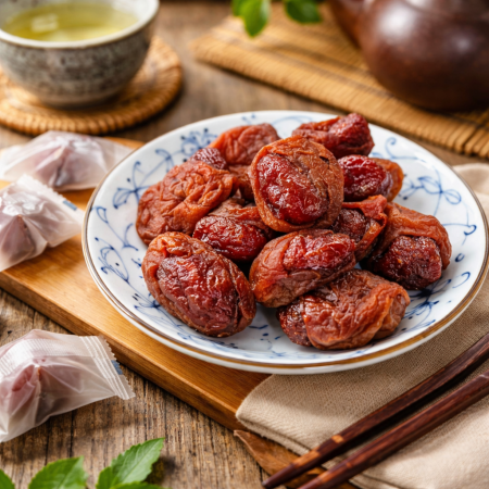 鮮味達人 外銷日本梅有夾心組8包超值組（芒果X4/草莓X4）