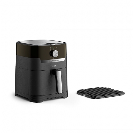 【Tefal 法國 特福】4.2L Easy Fry 燒烤二合一氣炸鍋 （EY501870）（附炙燒烤盤）