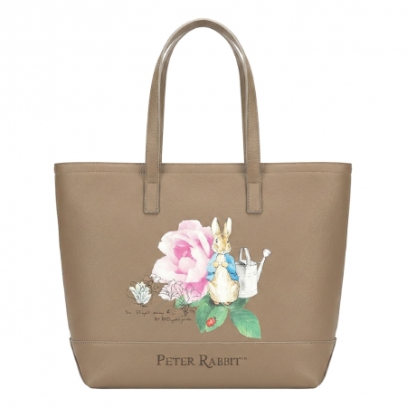 【PETER RABBIT 比得兔】比得兔玫瑰花肩背包