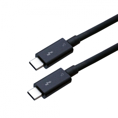 Pasidal Thunderbolt 5 雙USB-C Passive 充電傳輸線 （8K/120Gbps/240W/PD3.1）【0.5M】
