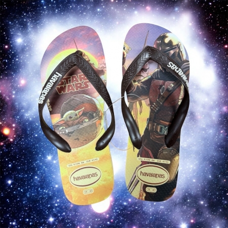 【哈瓦士havaianas】 巴西人字拖  男款 Star Wars/尤達