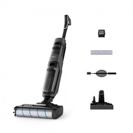 【法國 特福 Tefal】X-clean 4 無線智慧洗地機 GF5035HT （吸拖同步/自清模式/汙水不迴流）