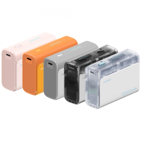 【2入/顏色隨機-保固7天】CUKTECH 酷態科 行動電源 10000 30W 口袋版 PB100S  五色可選 （本體Wh＋3C標示）	