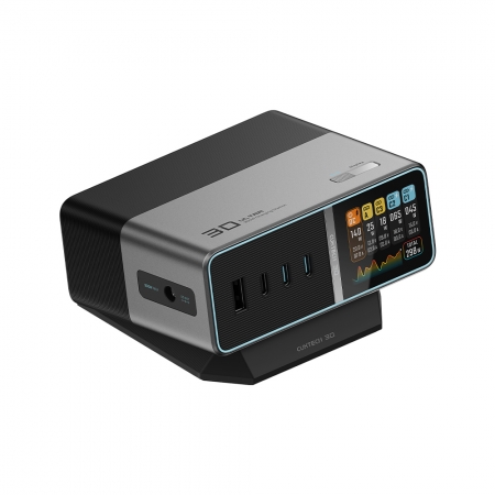CUKTECH 酷態科 TA3005U 30號Ultra 300W 桌面充電器（轉接頭要另外購買）-銀色