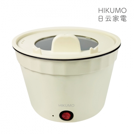 【HIKUMO日云】1.2L輕食美食泡麵鍋（上蓋可當手機支架） HKM-EH1833