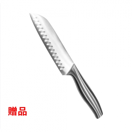 理想PERFECT 晶品不鏽鋼切片刀 ＋水果刀 贈 晶品不鏽鋼料理刀