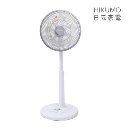 【HIKUMO 日云】12吋薄型定時循環立扇（120分鐘定時功能） HKM-AF1235 
