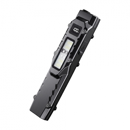 FJ 夜行者EDC戰術爆亮防身手電筒LG3 （OLED 電量數顯螢幕）