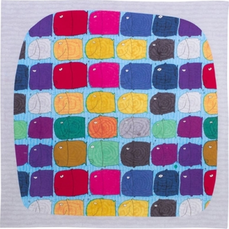 京都風呂敷包巾-原生藝術 中巾-金魚（限時85折/售價已是折扣價）