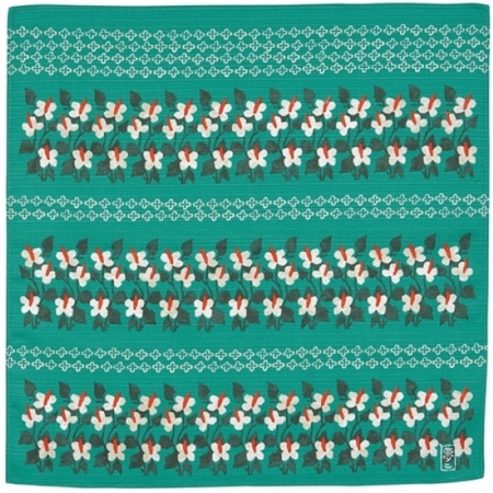 京都風呂敷包巾-竹久夢二 二四巾-魚腥草（限時85折/售價已是折扣價）