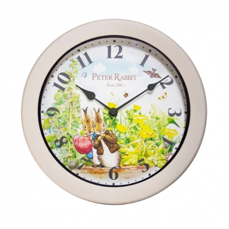 【PETER RABBIT 比得兔】 比得兔時鐘 - 比得兔與班傑明
