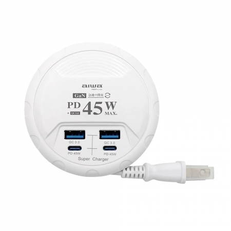 【AIWA 愛華】45W USB電源供應器 ACE-450U