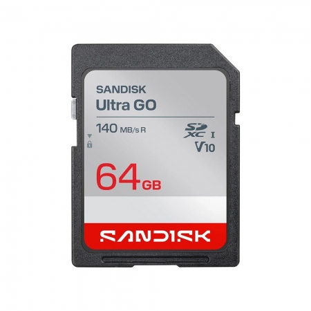SanDisk Ultra GO 64G SDXC 相機記憶卡 V10 U1（SD-SDUGN-64G）