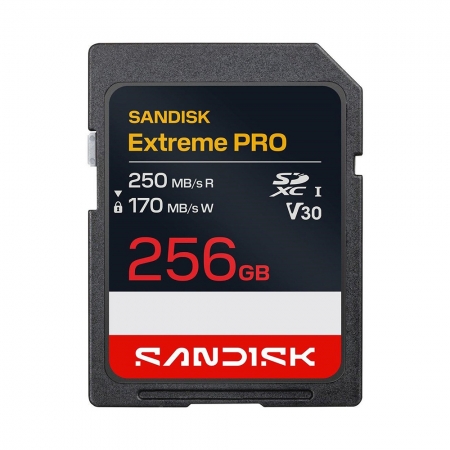 SanDisk Extreme PRO 256G SDXC 高速 相機記憶卡（SD-SDXXJ-256G）