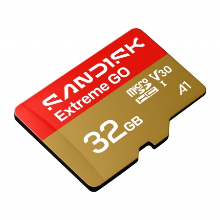 SanDisk Extreme GO 32G microSD UHS-I V30 記憶卡（SD-SQXGN-32G）