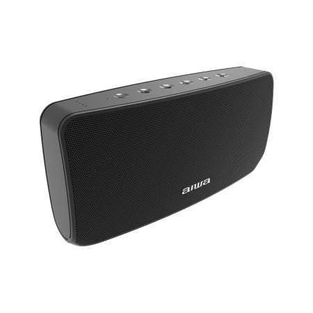 【AIWA 愛華】重低音 便攜式藍牙喇叭 （SB-X120） 黑色/灰色