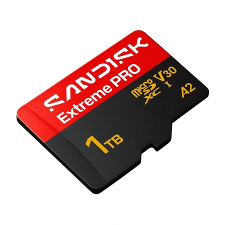 SanDisk Extreme PRO 1TB microSD U3 V30 5K 高速 記憶卡（SD-SQXCJ-1TB）