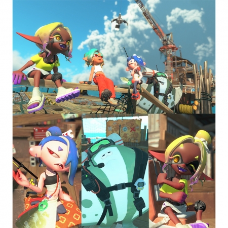 預購 NS2 任天堂《斯普拉遁 塗擊隊》中文版 漆彈 遊戲片 代理商公司貨 7/23發售（NS2-SP-RAIDERS）