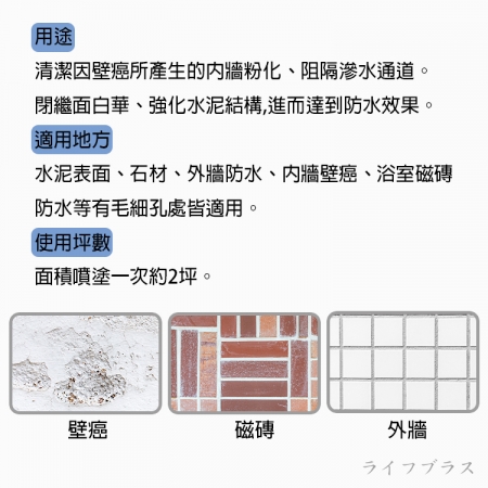尚厲害奈米矽酸質壁癌噴劑-450ml-2入