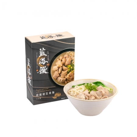 【藍海饌】胡椒豬肚雞麵 2入/盒（共兩盒）｜美味就像現煮