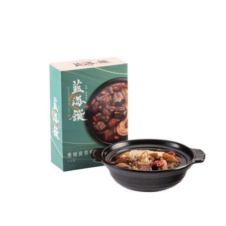 【藍海饌】藥燉排骨麵線 2入/盒（共兩盒）｜美味就像現煮