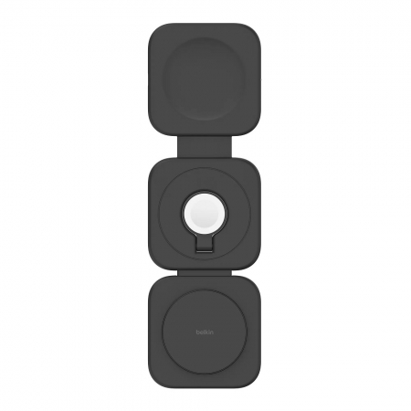 Belkin BoostCharge Pro Qi2 3合1磁吸旅行充電板 （WIZ024）