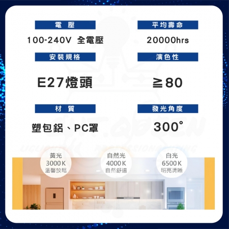 【Everlight 億光】6入組 15W 雙節標環保LED燈泡 超節能燈泡 E27 （白光/中性光/黃光）	