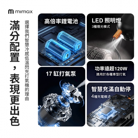 mimax 便攜打氣機