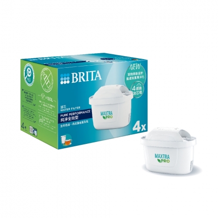 【BRITA】MAXTRA PRO 濾芯 - 純淨全效型 （4入裝）