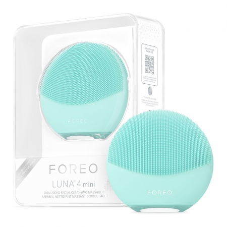 【FOREO】LUNA 4 Mini 智能雙面淨透潔面儀 洗臉機 天空藍/珊瑚紅/薰衣紫/浪漫粉