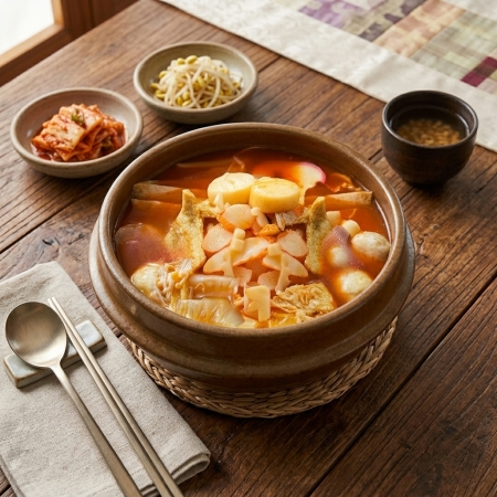 【好神】【破盤買一送一】特濃韓式部隊鍋1kg＋風味雞米花600g（三口味任選一包） 澎湃1.6KG囤貨組