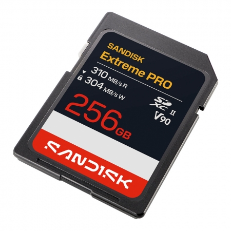 SanDisk Extreme PRO 256G SDXC UHS-II V90 相機 記憶卡 8K影片（SD-SDXDE-256G）