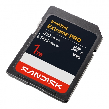 SanDisk Extreme PRO 1TB SDXC UHS-II V90 相機 記憶卡 8K影片（SD-SDXDE-1TB）