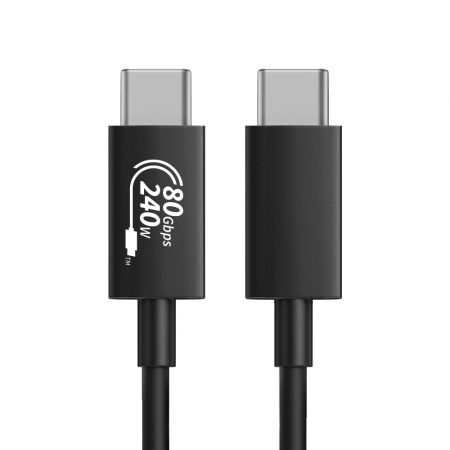Kamera USB4 80Gbps EPR 240W PD3.1 Type-C 充電傳輸線 （1M）