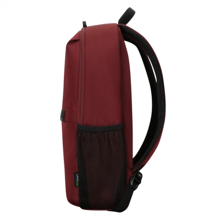 【Targus】Sagano EcoSmart 15.6吋 校園後背包 - 酒紅 TBB63603（TG-TBB63603）
