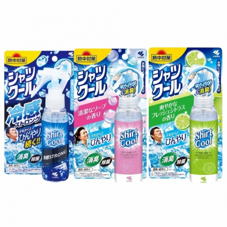 【日本小林製藥✨衣物涼感✨消臭噴霧100ml隨身瓶】隨身噴霧 涼感消臭